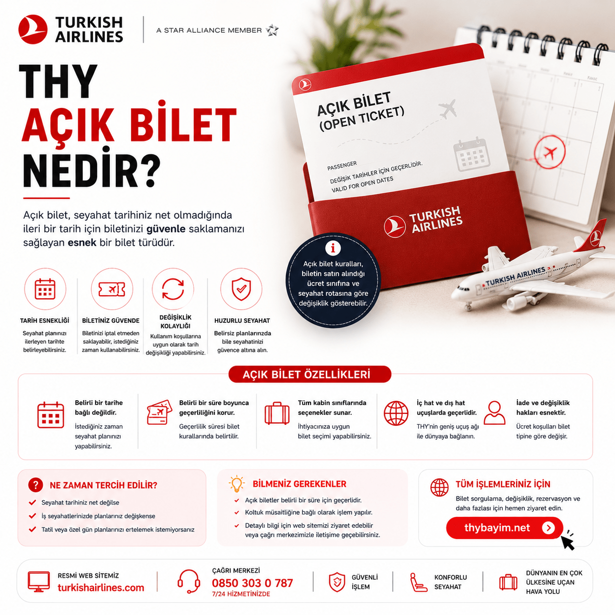 Açık bilet nedir?