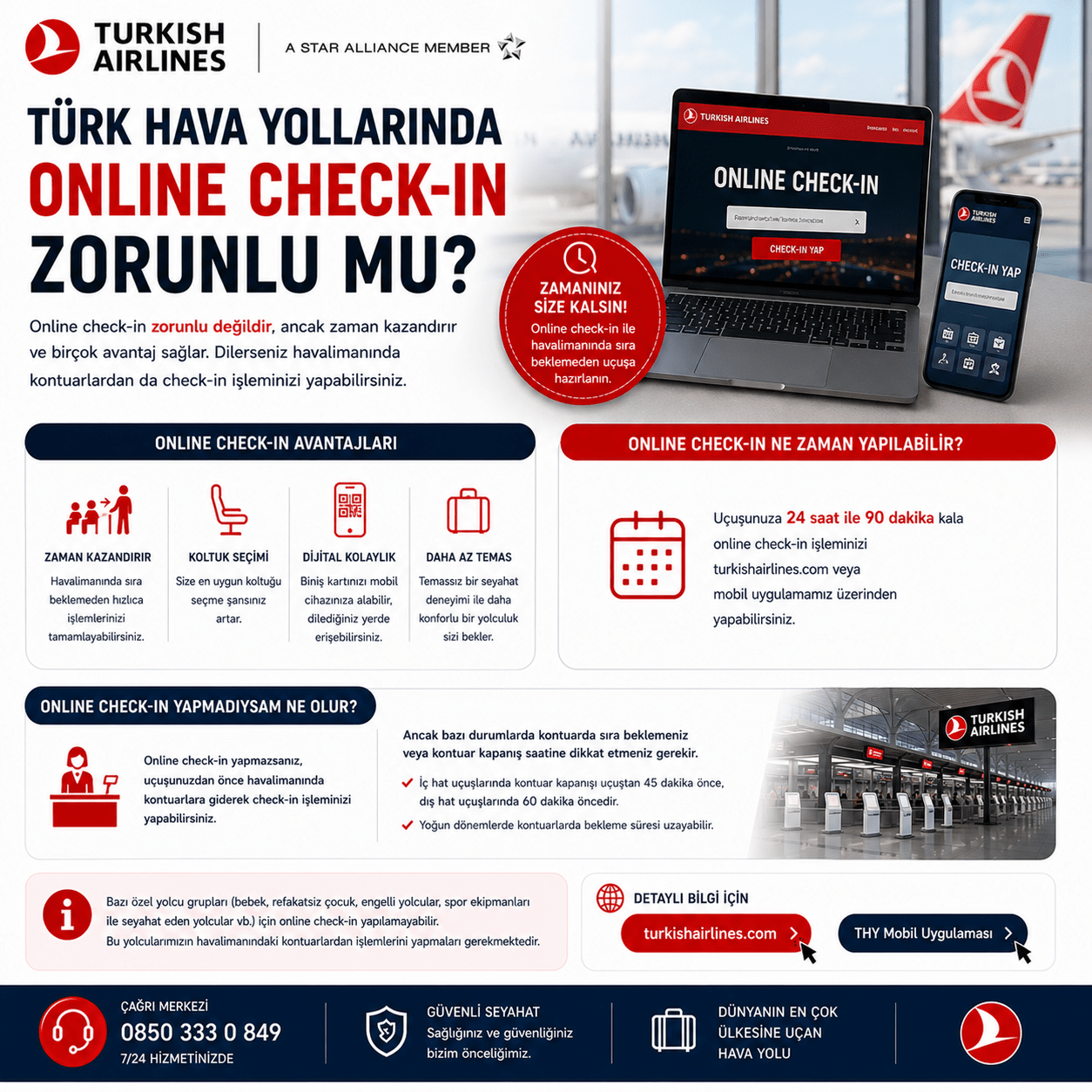 Online check-in zorunlu mu?