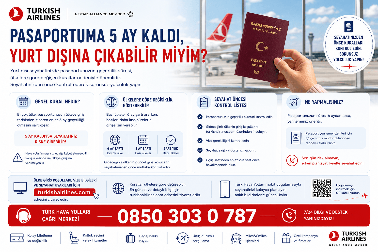 Pasaportuma 5 ay kaldı, yurt dışına çıkabilir miyim?
